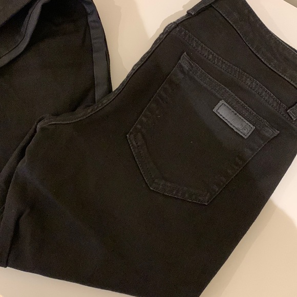 Joe’s Jeans Women’s Mali Black Tuxedo Stripe Skinny Jeans - Size 27 - Picture 3 of 9